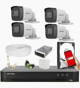 Kit 4 câmeras Hiklook
